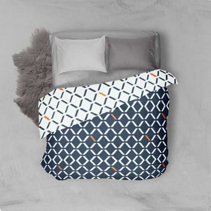 Double/Single Bed Blue and White-Comforter