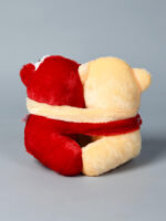 kwality-dreams-teddy-bear-pair-red-and-light-yellow