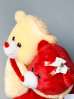 kwality-dreams-teddy-bear-pair-red-and-light-yellow