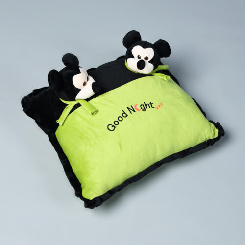 Kwality Dreams Black and Green Mickey Mouse Toy Charm Contemporary Style