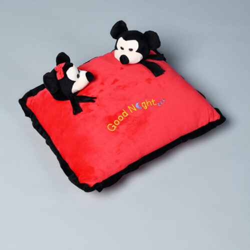 Kwality Dreams Black and Red Minnie Mouse Toy Charm Contemporary Style