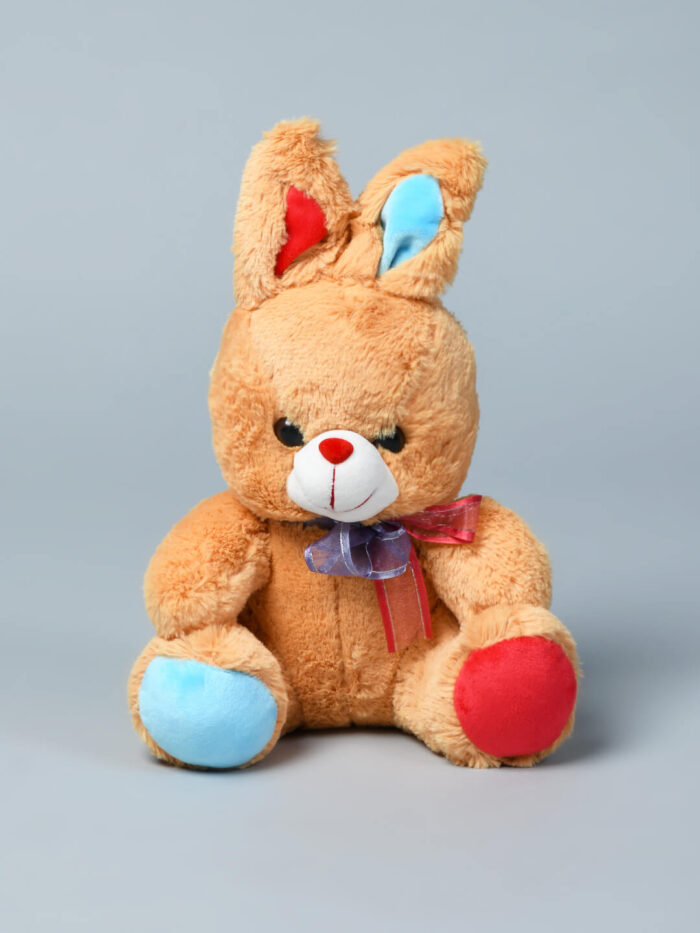 Kwality Dreams Brown Bunny Stuffed Toy with and Floppy Ears