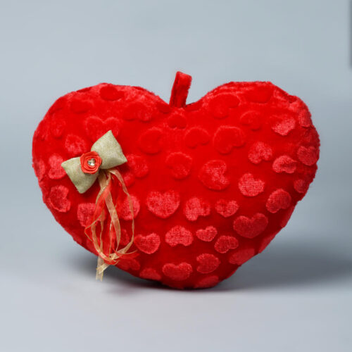 Kwality Dreams Cuddly Red Heart Stuffed Toy that Radiates Love