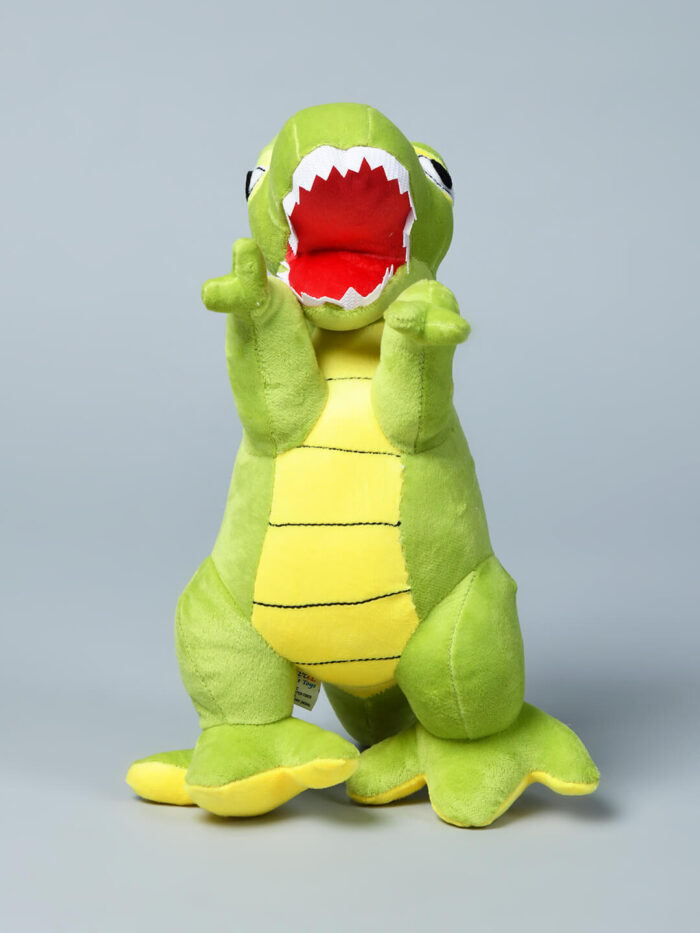 Kwality Dreams Green Dinosaur Stuffed Toy