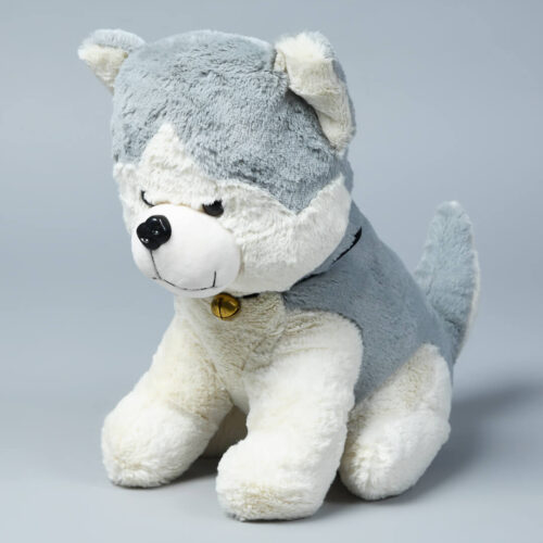 Kwality Dreams Husky stuffed toy Striking Black Eyes